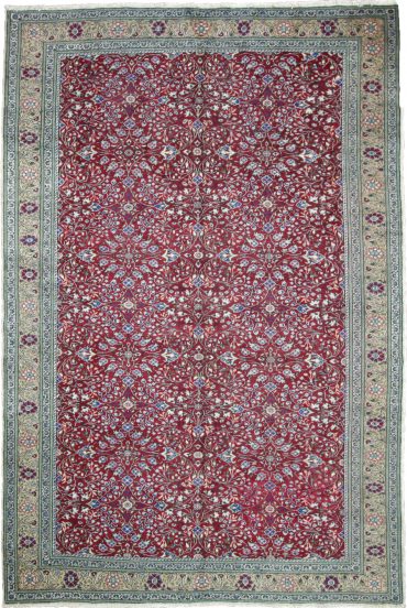 Antique Anatolia Sivaz 7 x 11 in Red/Blue